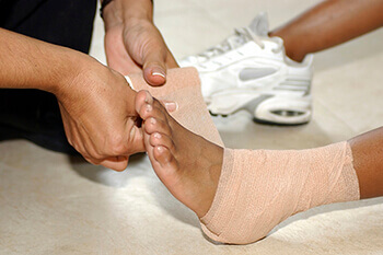 Ankle sprains treatment in the Wayne County, MI: Detroit (Hamtramck, River Rouge, Dearborn, Melvindale, Highland Park, Grosse Pointe Park, Grosse Pointe, Lincoln Park, Allen Park, Redford Charter Twp)